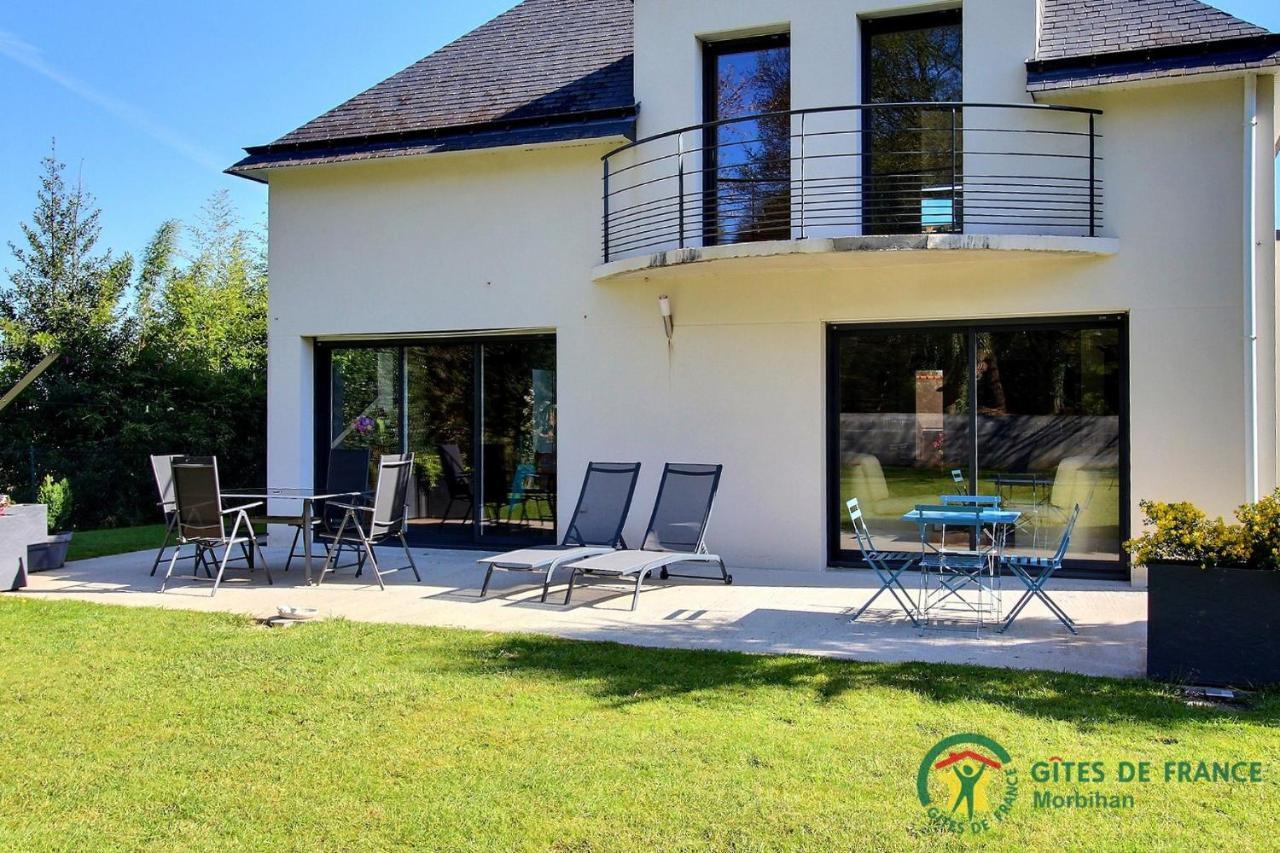 Villa Le Nid Breton Bignan Exterior photo